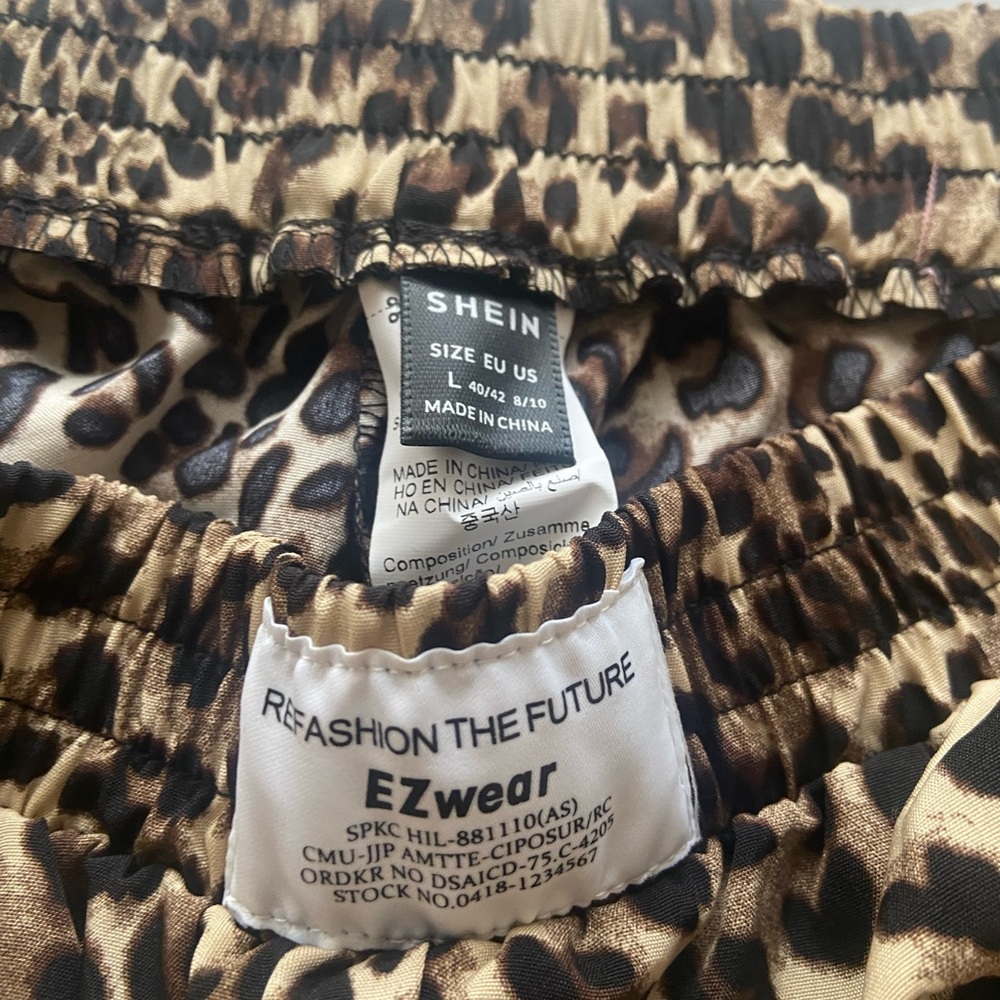 Cheetah Print Pants - Picture 2 of 2
